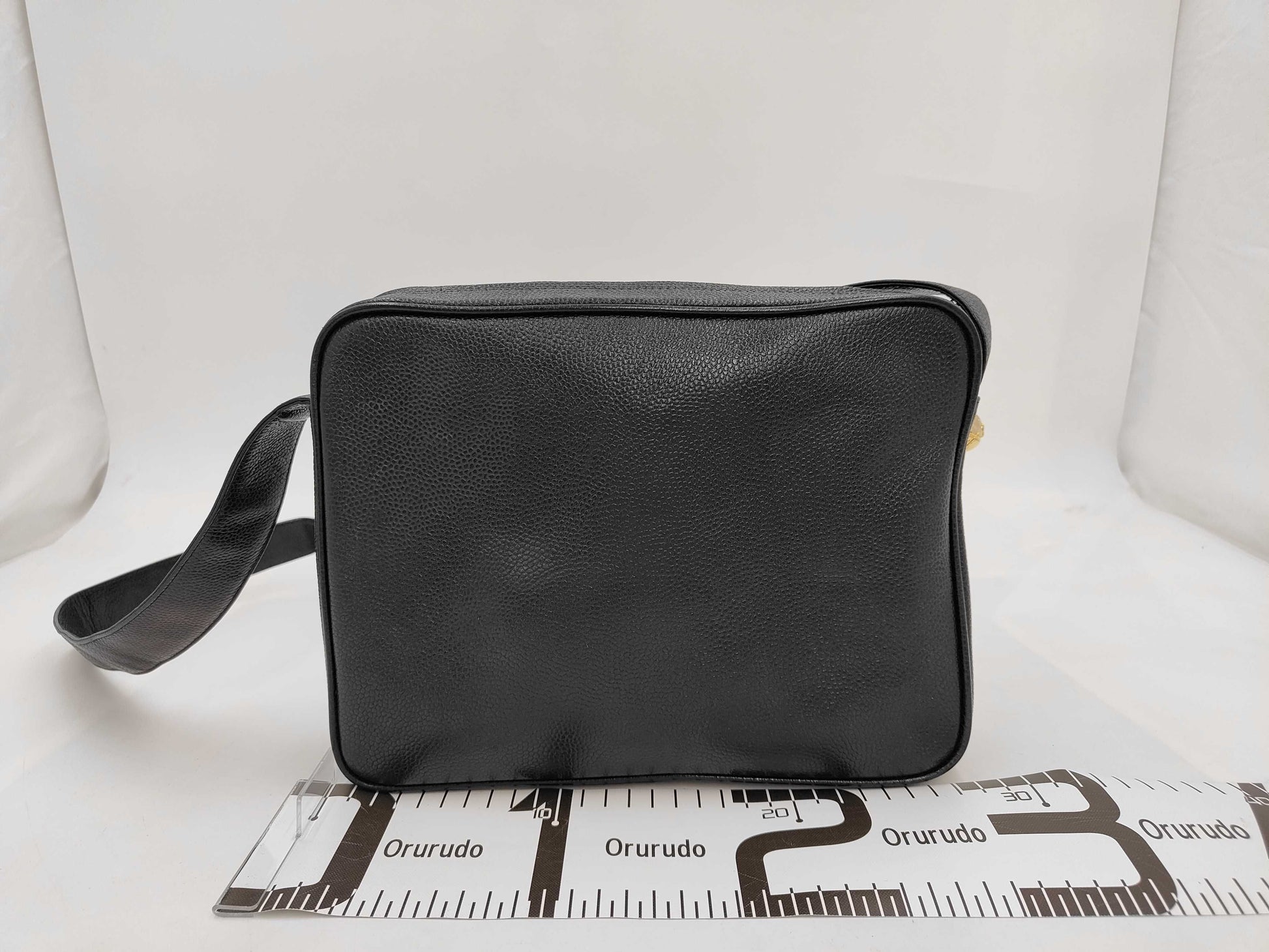 CHANEL Caviar Skin Triple Coco Shoulder Bag