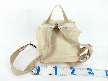 PRADA Nylon Nylon/B6677/Beige Backpack
