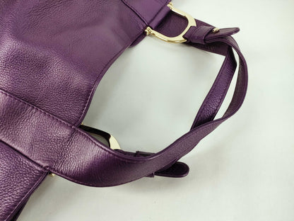 GUCCI 257051/Leather/Purple/502752 Tote Bag