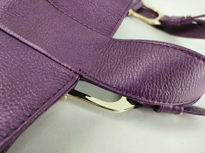GUCCI 257051/Leather/Purple/502752 Tote Bag