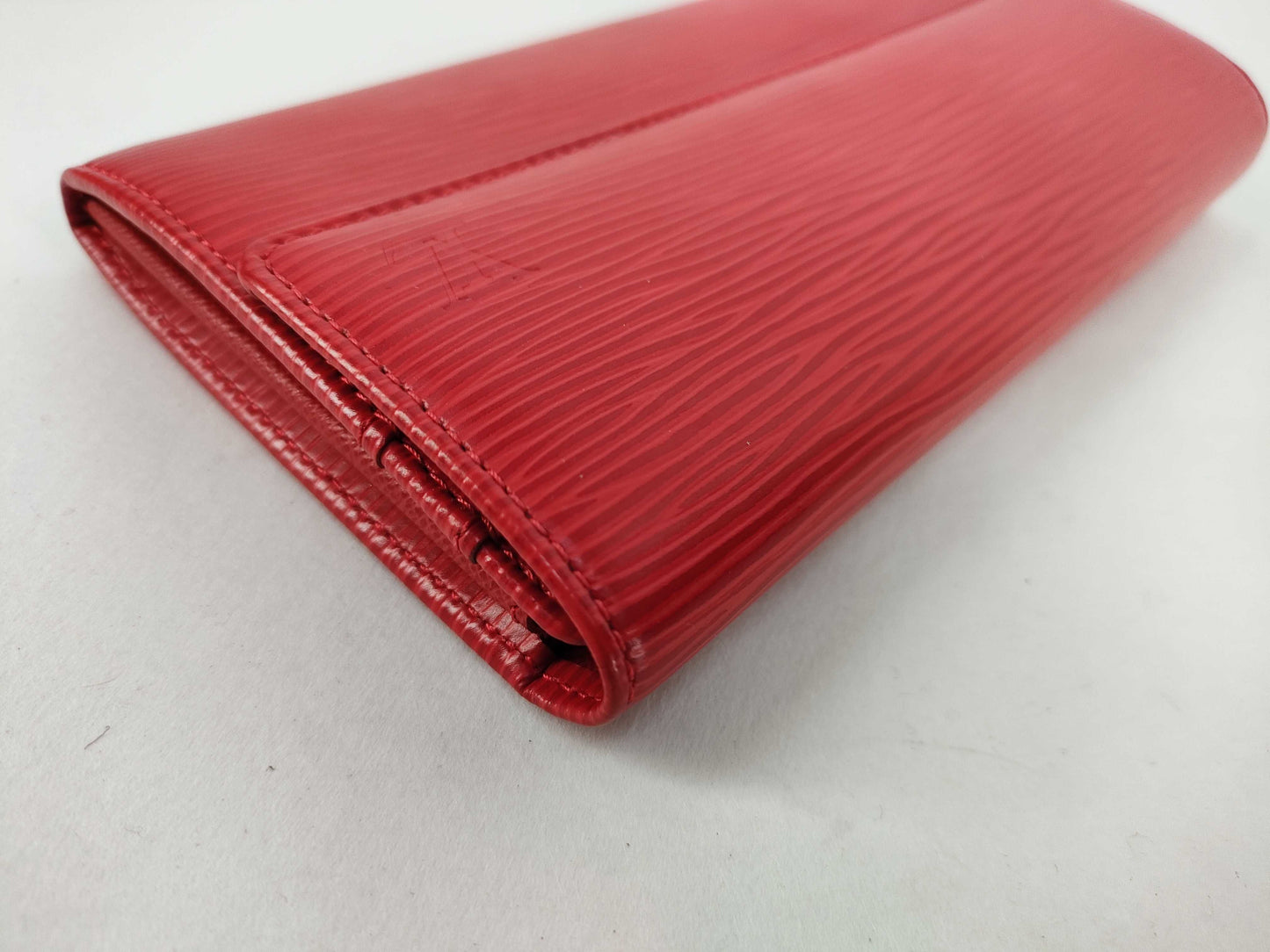 LOUIS VUITTON Epi M60317/Portefeuille Sarah/Epi/Red/CA1018 Wallet