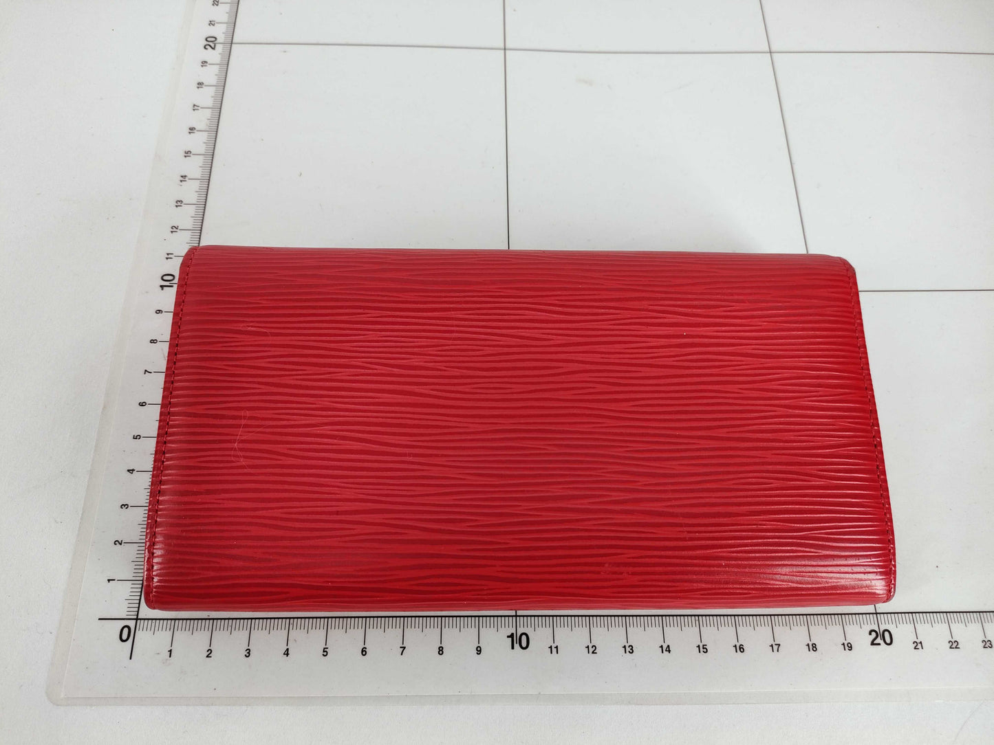 LOUIS VUITTON Epi M60317/Portefeuille Sarah/Epi/Red/CA1018 Wallet