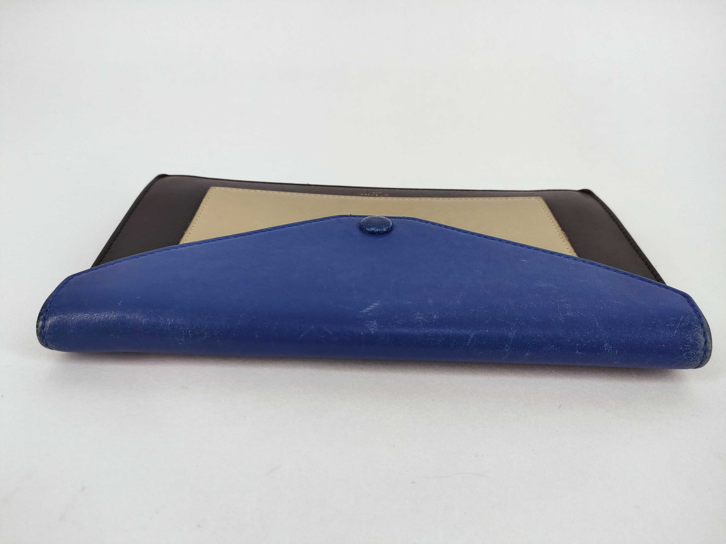 CELINE Long Wallet/104073/Blue Wallet