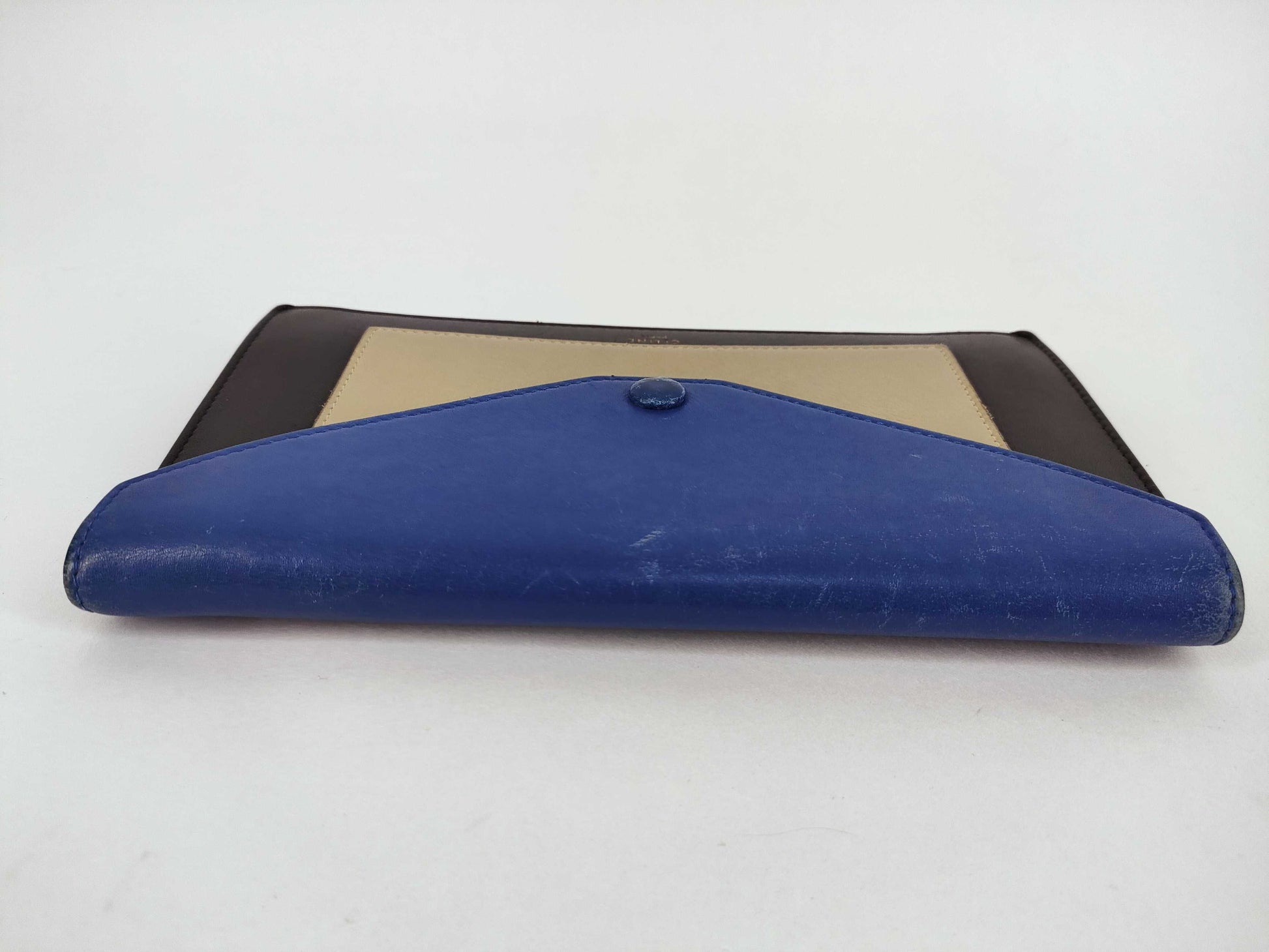CELINE Long Wallet/104073/Blue Wallet