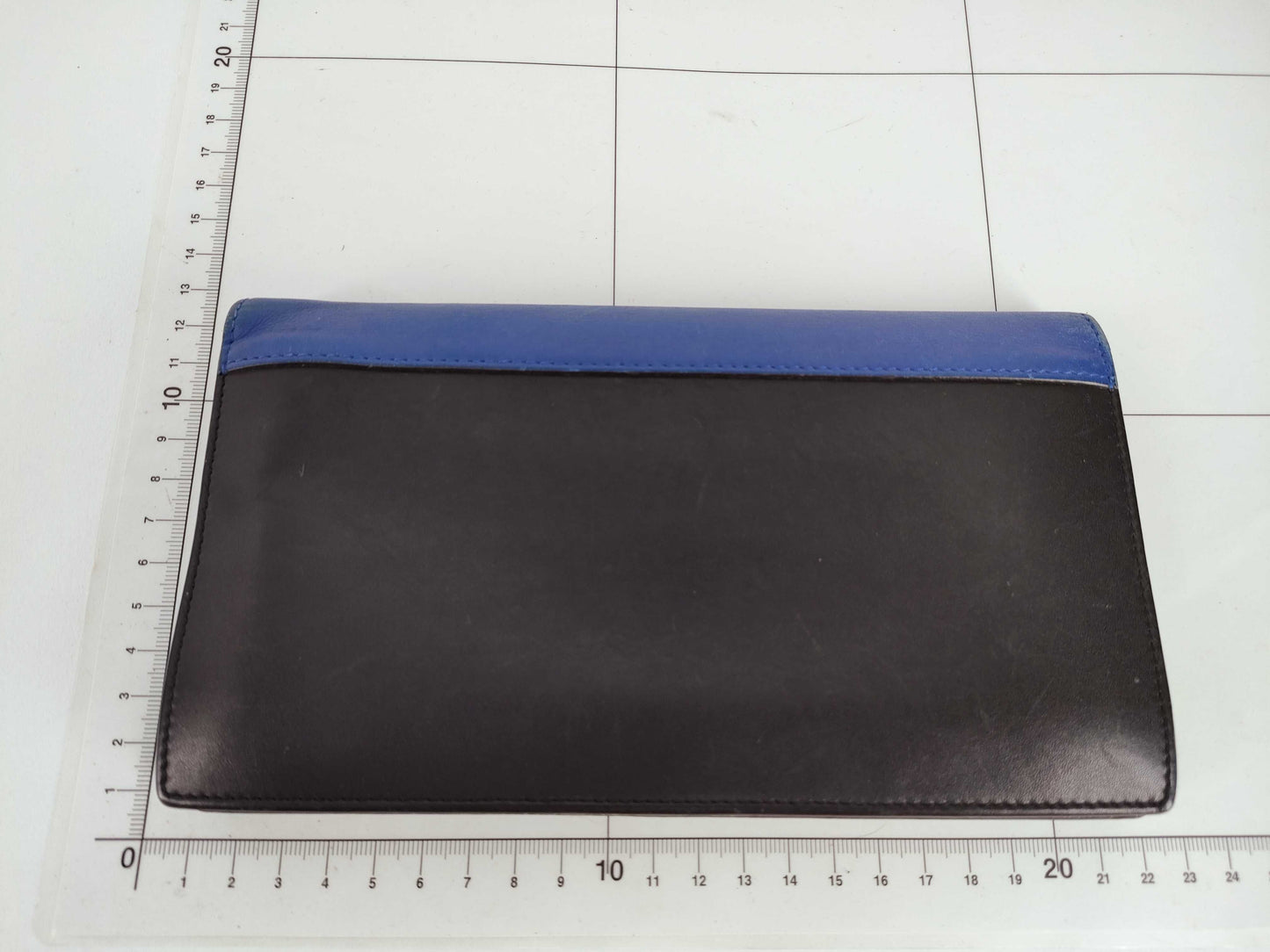 CELINE Long Wallet/104073/Blue Wallet