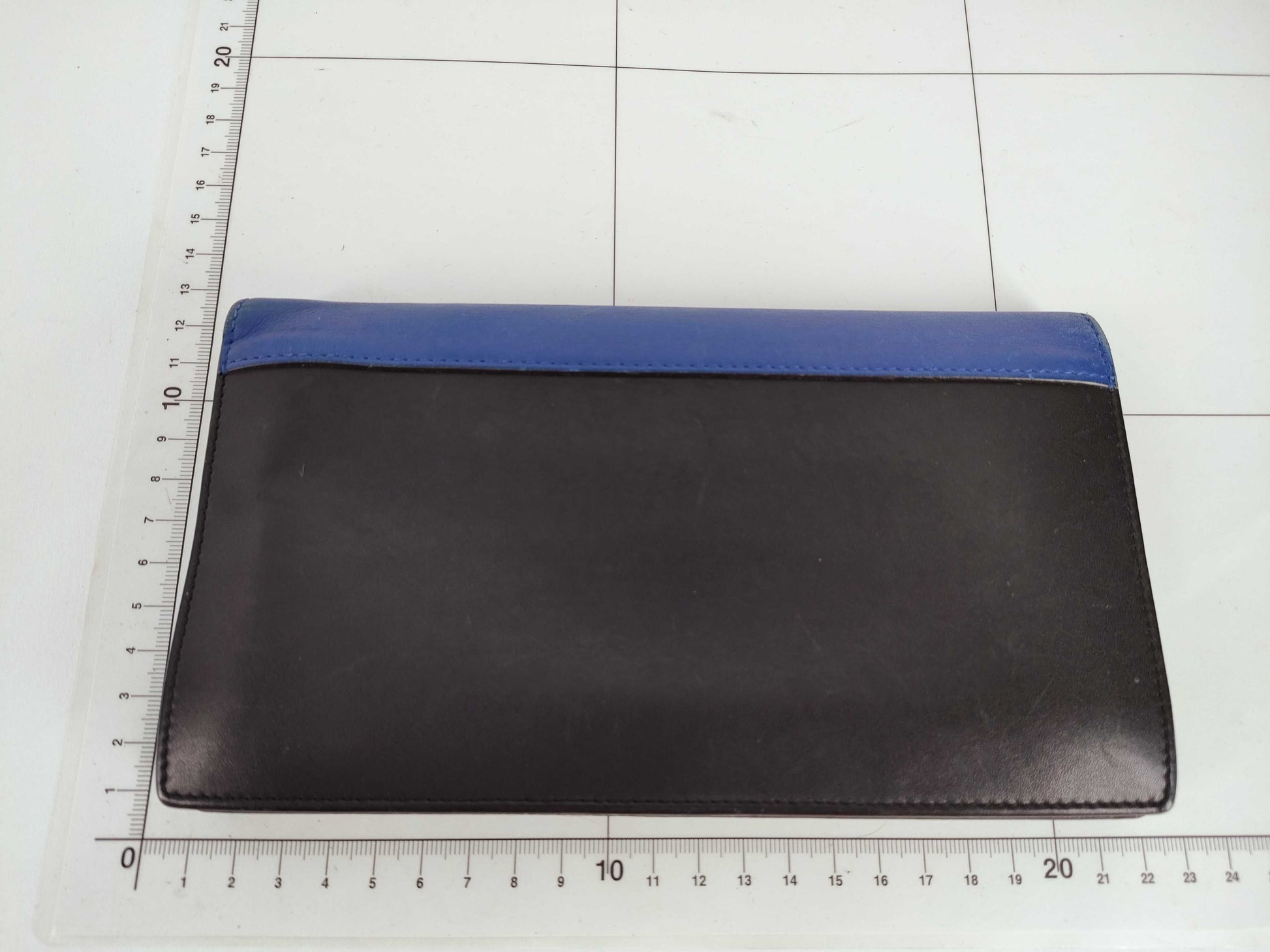 CELINE Long Wallet/104073/Blue Wallet