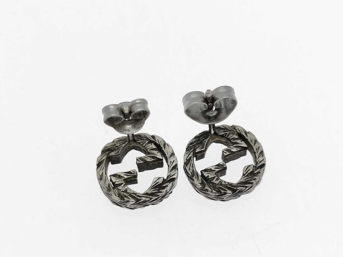 GUCCI Interlocking G/SV925 Earrings