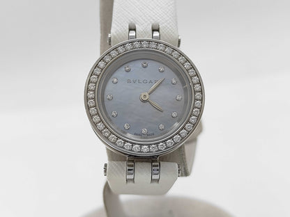 BVLGARI BZ23S PO6924 Shell Dial Quartz Women's Watch