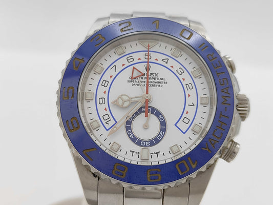 ROLEX Yacht-Master II 116680 663VQ863 White Dial Oyster Bracelet Men's Watch