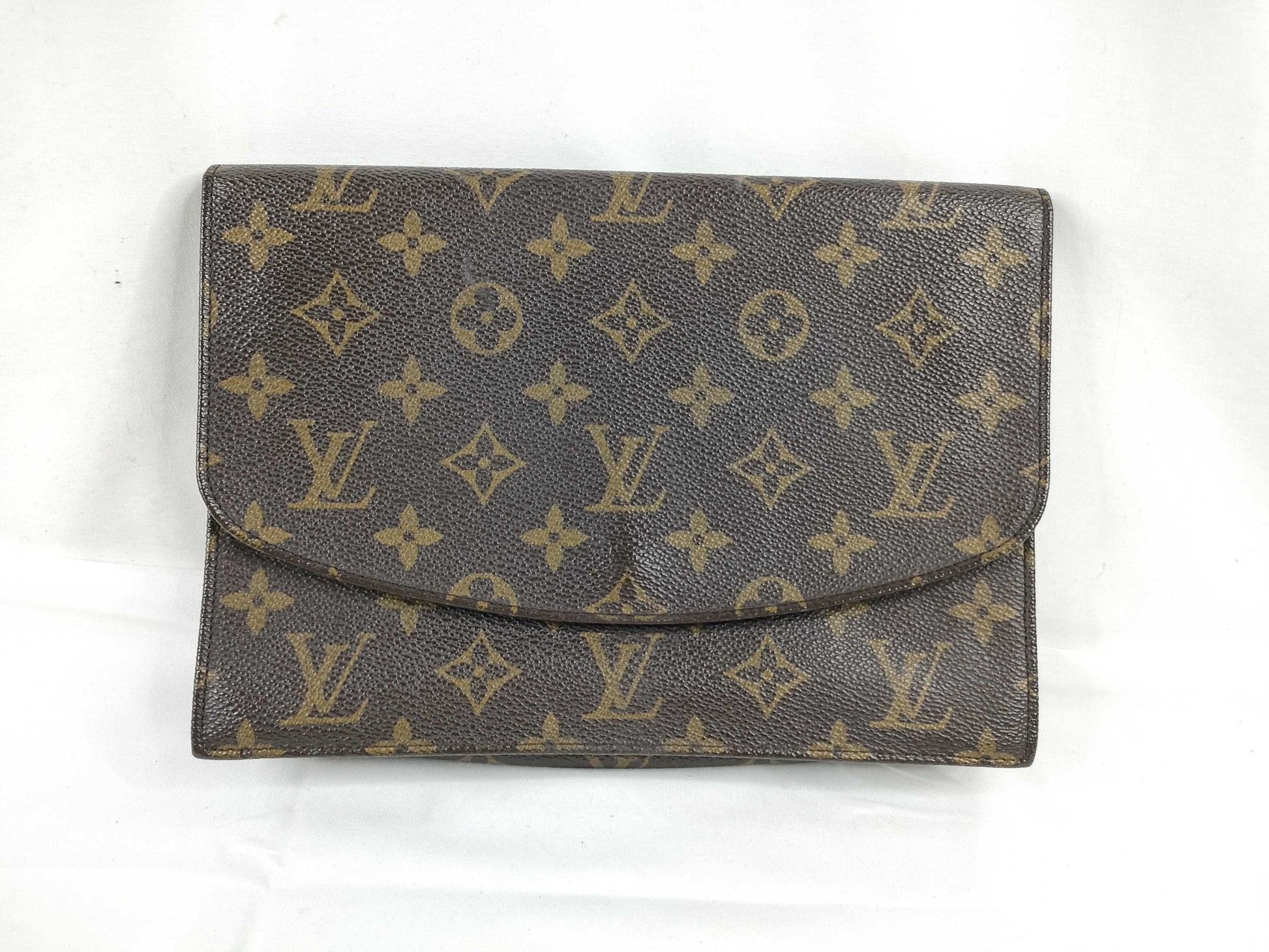 LOUIS VUITTON Monogram Pochette Lava 23 M51931 Pouch