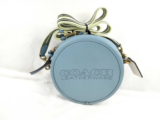 COACH Shoulder Bag Blue/Leather C2121-C3427 Shoulder Bag