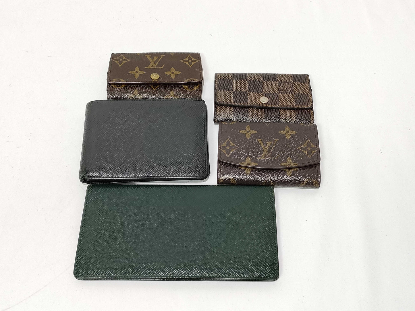 LOUIS VUITTON Damier LV 5-piece small item wallet