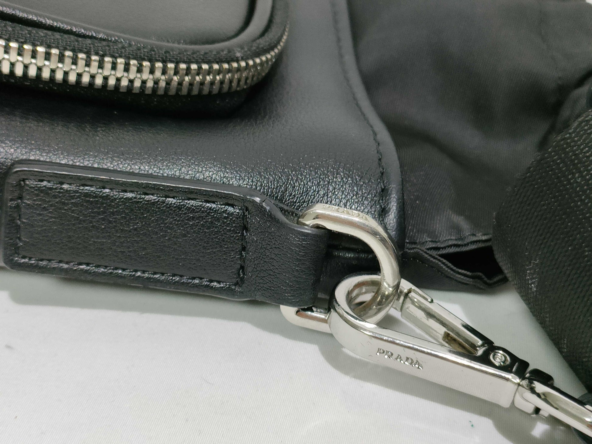 PRADA Prada Shoulder Bag Smartphone Case Nylon Shoulder Bag