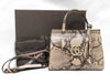 GUCCI Gucci Python GG Marmont Shoulder Bag Handbag