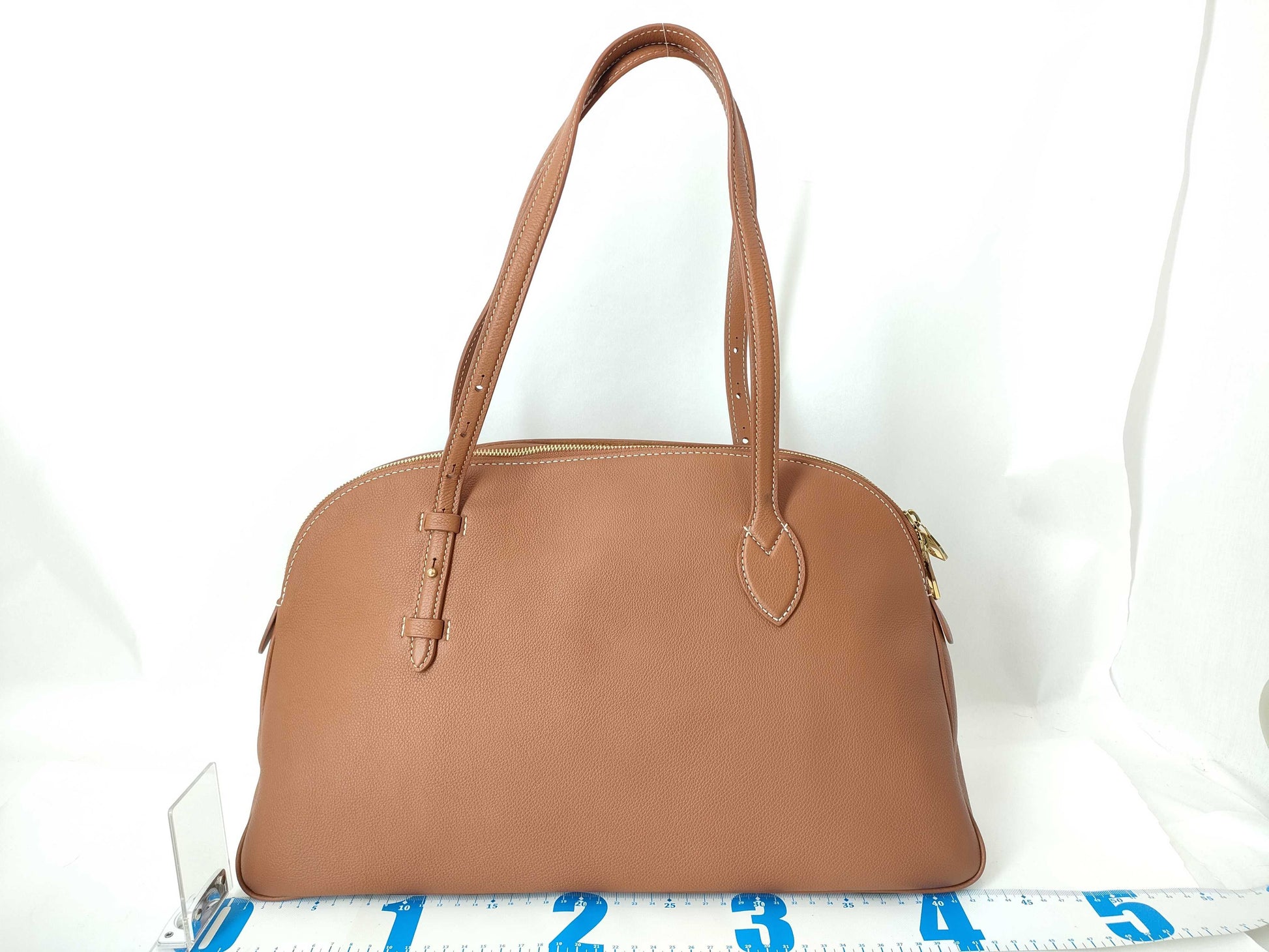 LOUIS VUITTON Brown Calfskin Lowkey Duffle Bag M26688 Shoulder Bag