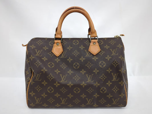 LOUIS VUITTON M41526 Monogram Speedy 30 Handbag