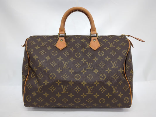 LOUIS VUITTON M41524 Monogram Speedy 35 Handbag