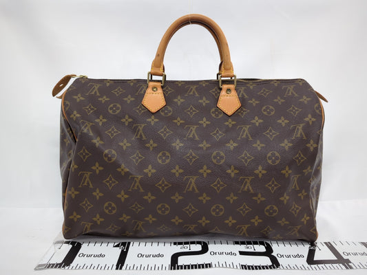 LOUIS VUITTON M41522 Monogram Speedy 40 Handbag
