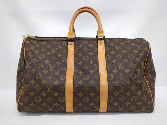LOUIS VUITTON M41428 Monogram Keepall 45 Boston Bag