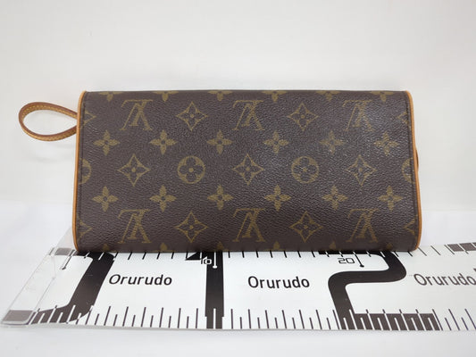 LOUIS VUITTON M51852 Monogram Pochette Twin GM Shoulder Bag