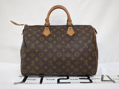 LOUIS VUITTON M41524 Monogram Speedy 35 Handbag