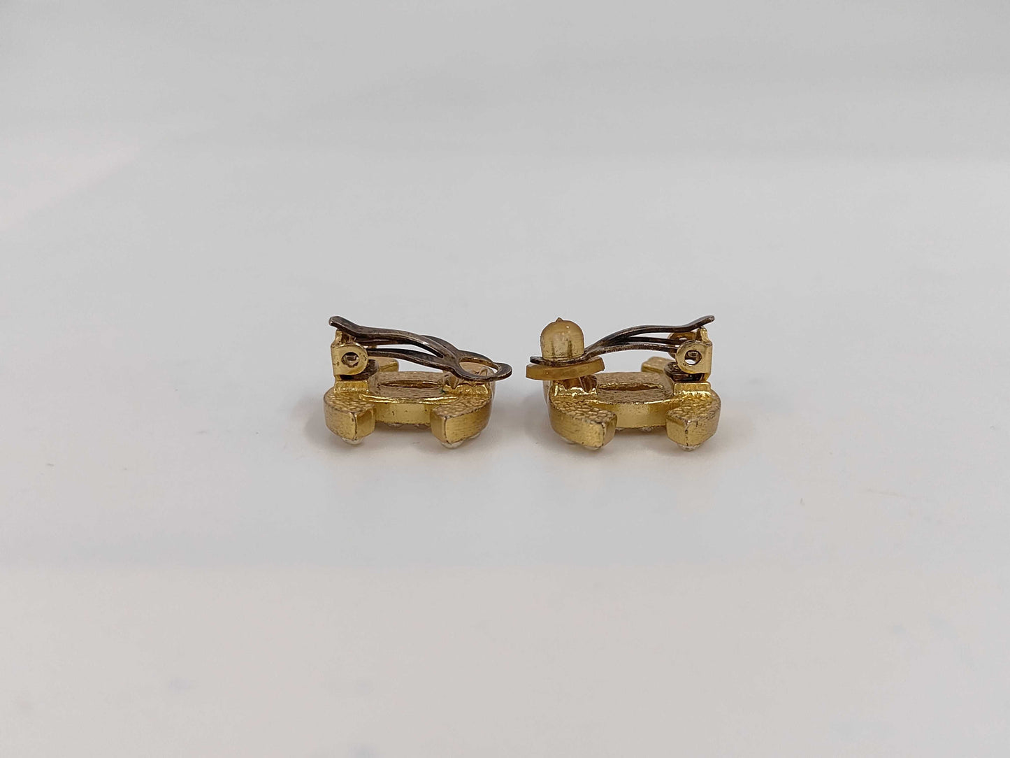 CHANEL Chanel Earrings Logo Earrings