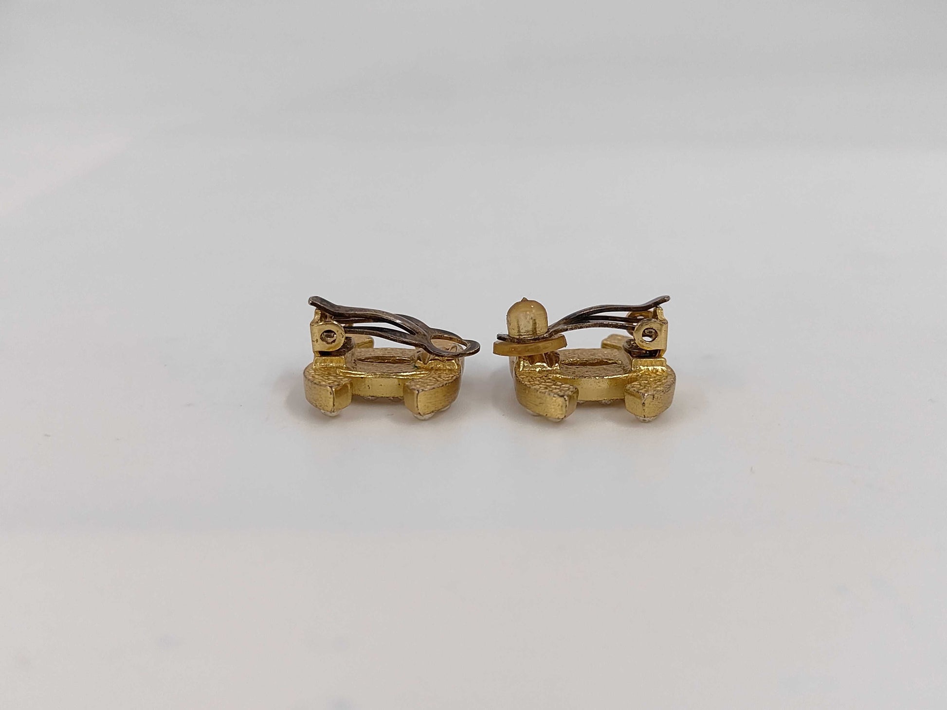 CHANEL Chanel Earrings Logo Earrings