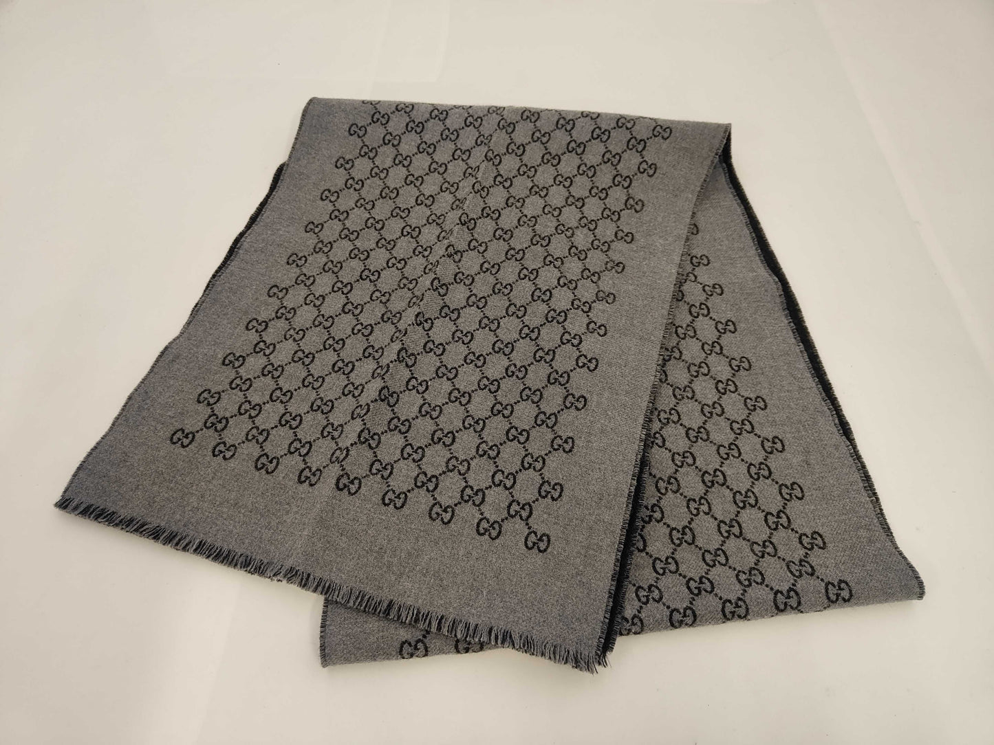 GUCCI GG Jacquard Scarf