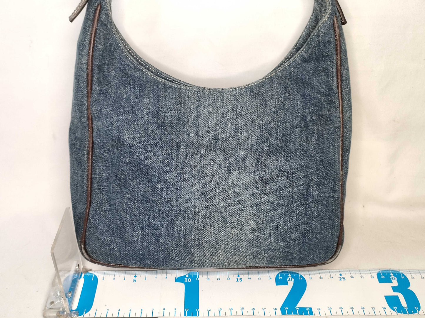 FENDI denim one-shoulder bag shoulder bag