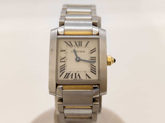 Cartier Tank Française SM W51007Q4 2384772157SX Quartz Women's Watch