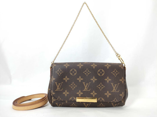 LOUIS VUITTON Monogram LOUIS VUITTON Favorite PM Monogram Shoulder Bag
