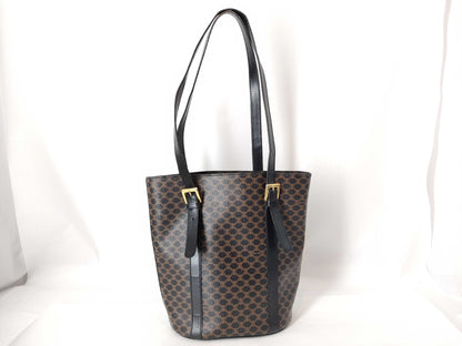 CELINE Macadam Tote PVC/Black Tote Bag