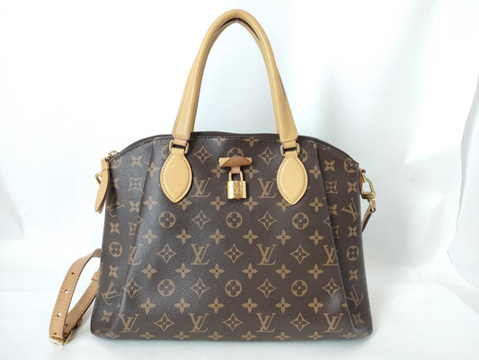 LOUIS VUITTON Monogram LOUIS VUITTON Rivoli MM Monogram Handbag