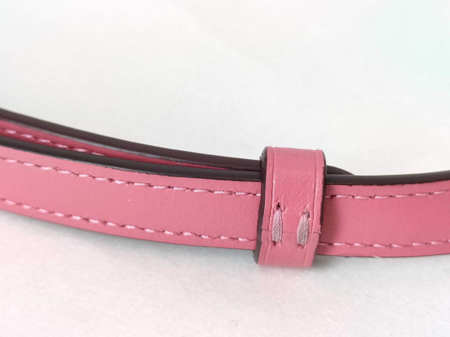 COACH Signature 2-Way PVC Handbag in Beige and Pink