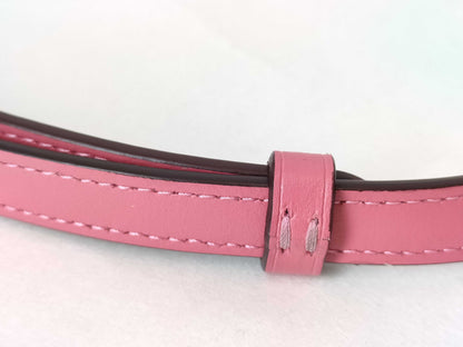 COACH Signature 2-Way PVC Handbag in Beige and Pink