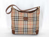 Burberrys BURBERRY Check Tote Bag Canvas/Leather Multicolor Shoulder Bag
