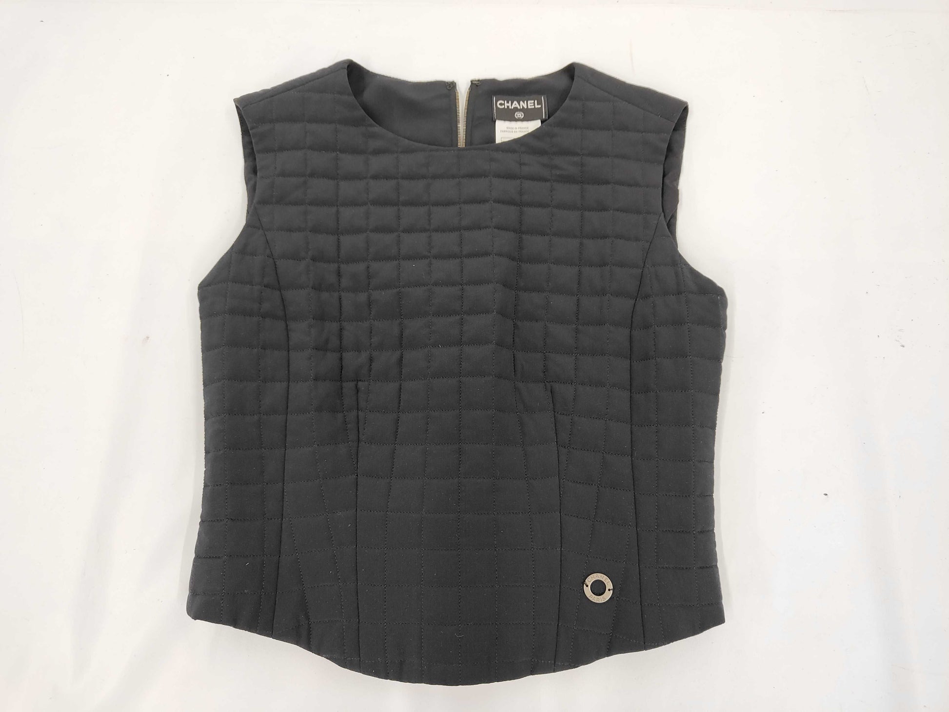 CHANEL CHANEL Quilted Vest Size 40 Vest