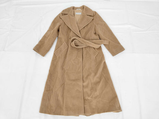 MaxMara MAXMARA Coat with Belt, Size 40 Coat