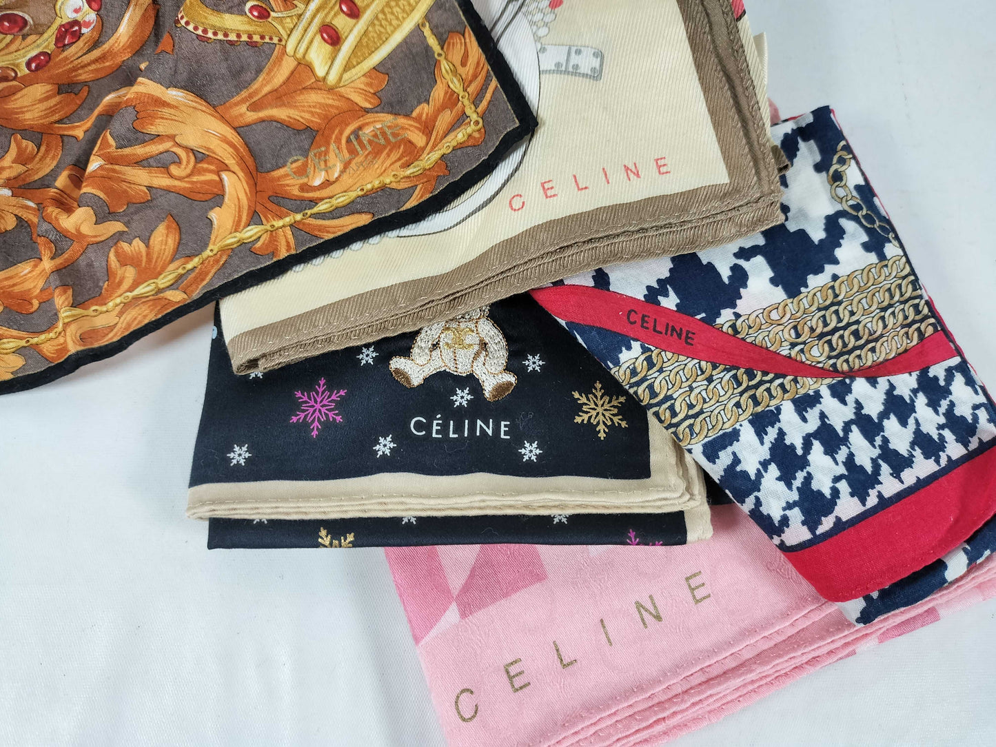 CELINE Celine Handkerchief Set Other Accessories
