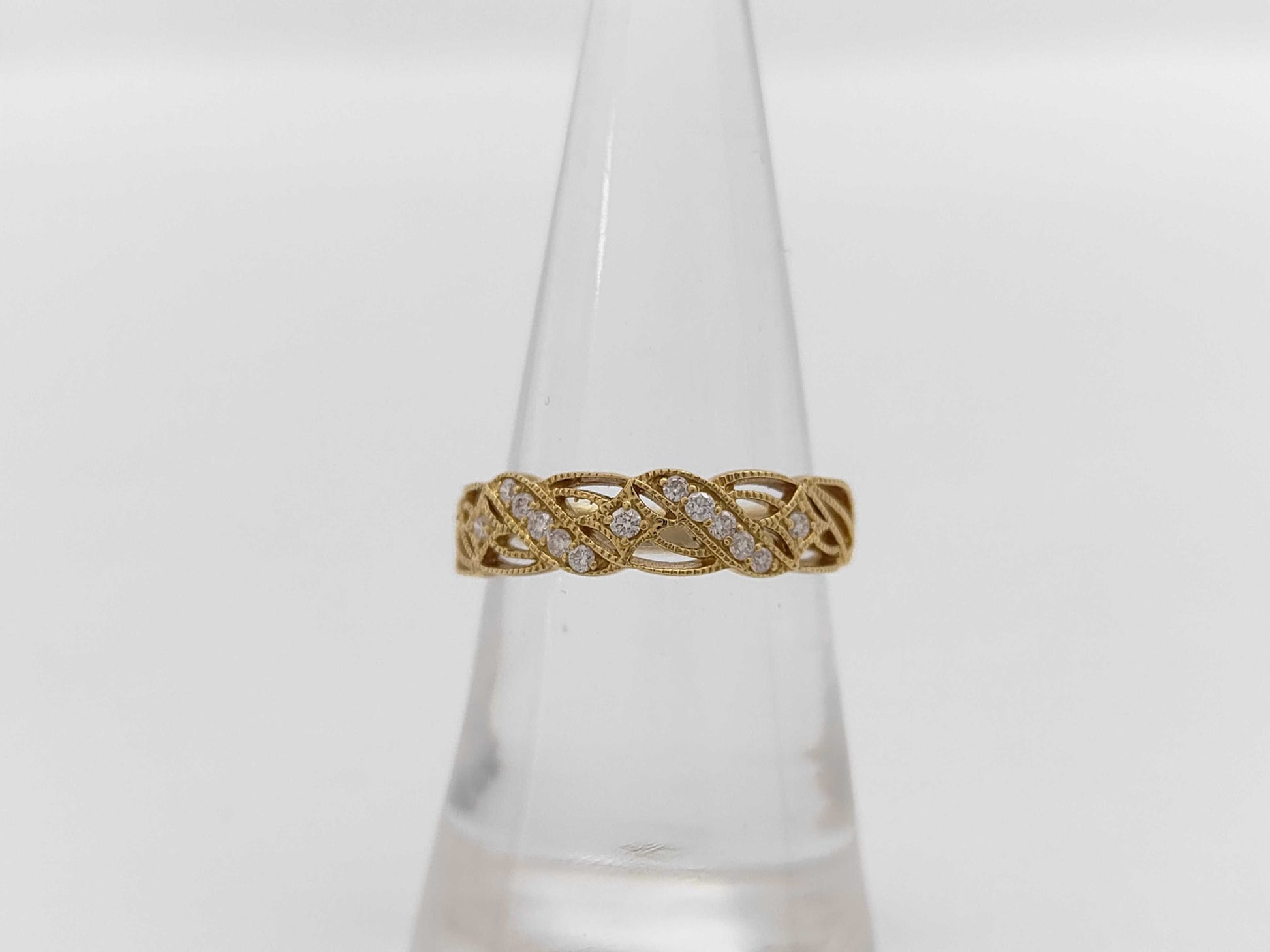 D0.12ct K18 2.7g Ring 