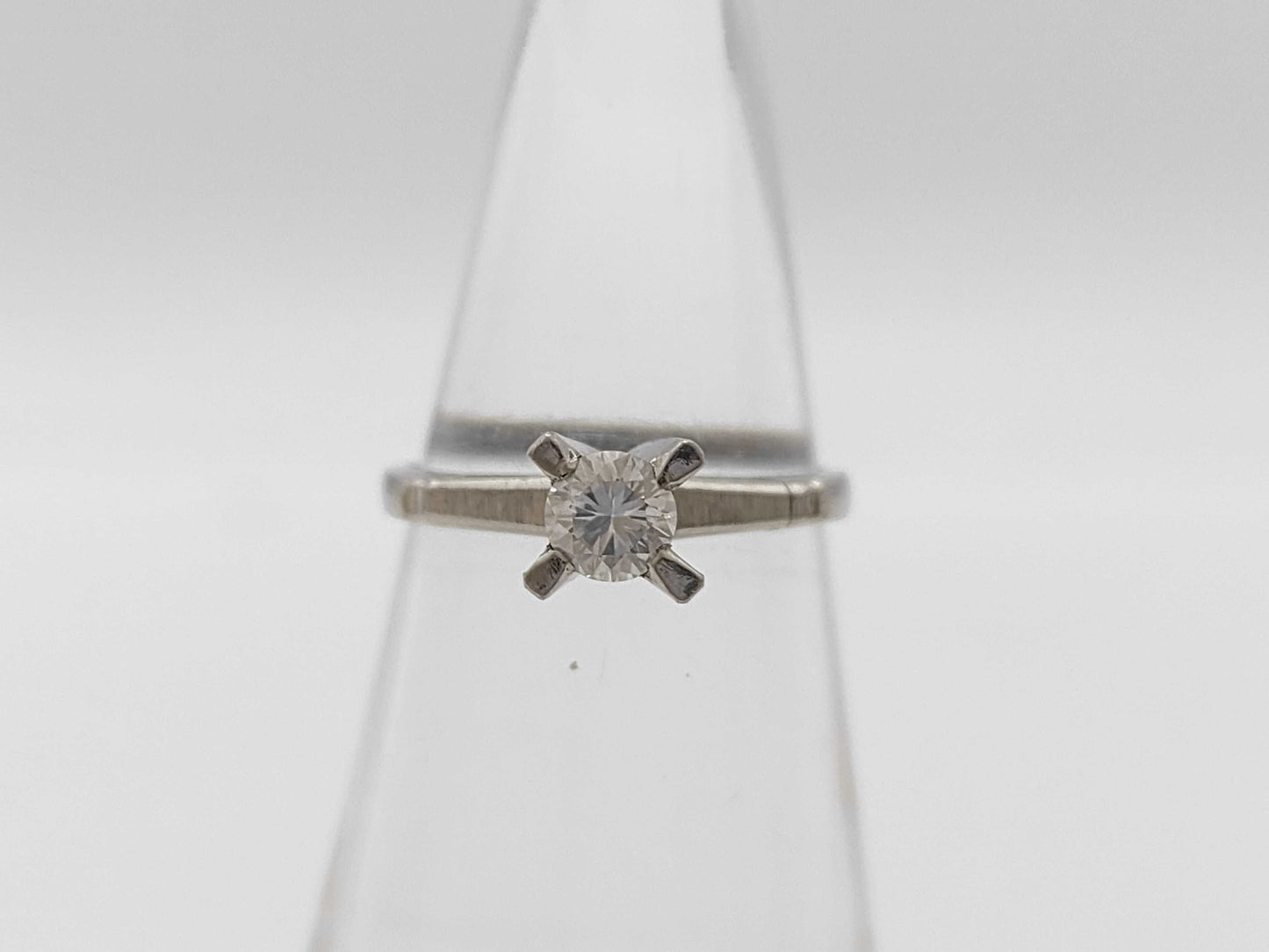 D0.31ct Pt900 2.8g Ring 