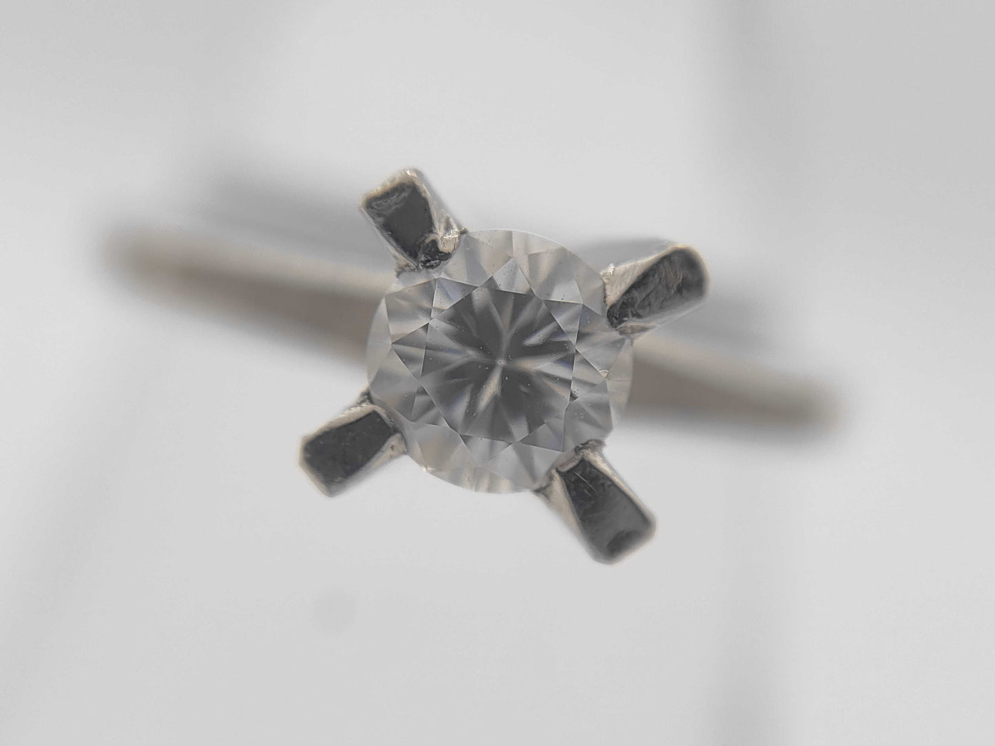 D0.31ct Pt900 2.8g Ring 