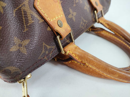 LOUIS VUITTON Monogram LOUIS VUITTON Louis Vuitton Handbag Monogram M41528 Speedy 25 Boston Bag