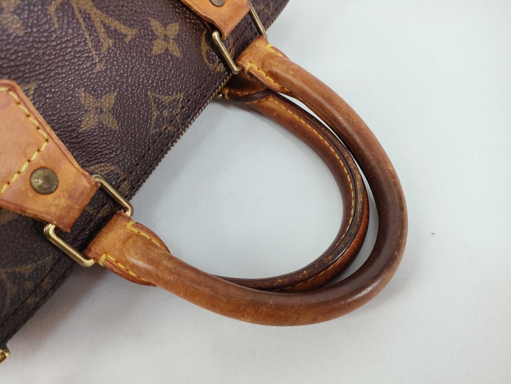 LOUIS VUITTON Monogram LOUIS VUITTON Louis Vuitton Handbag Monogram M41528 Speedy 25 Boston Bag