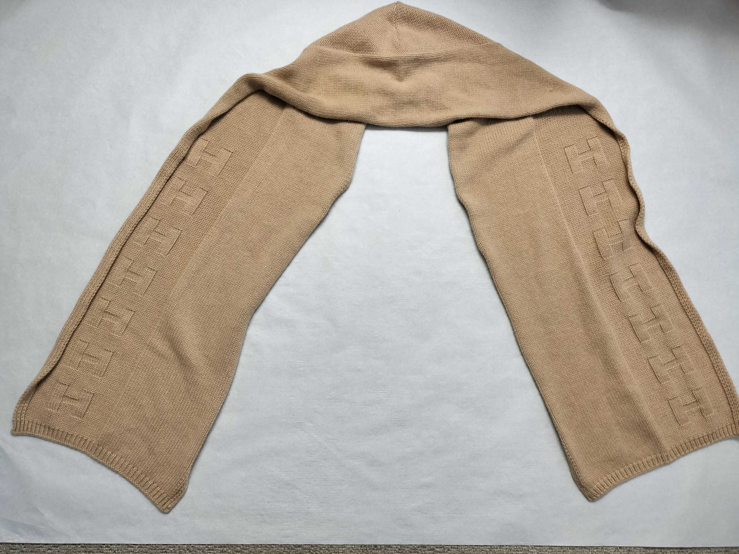 HERMES HERMES Margiela period cashmere scarf scarf