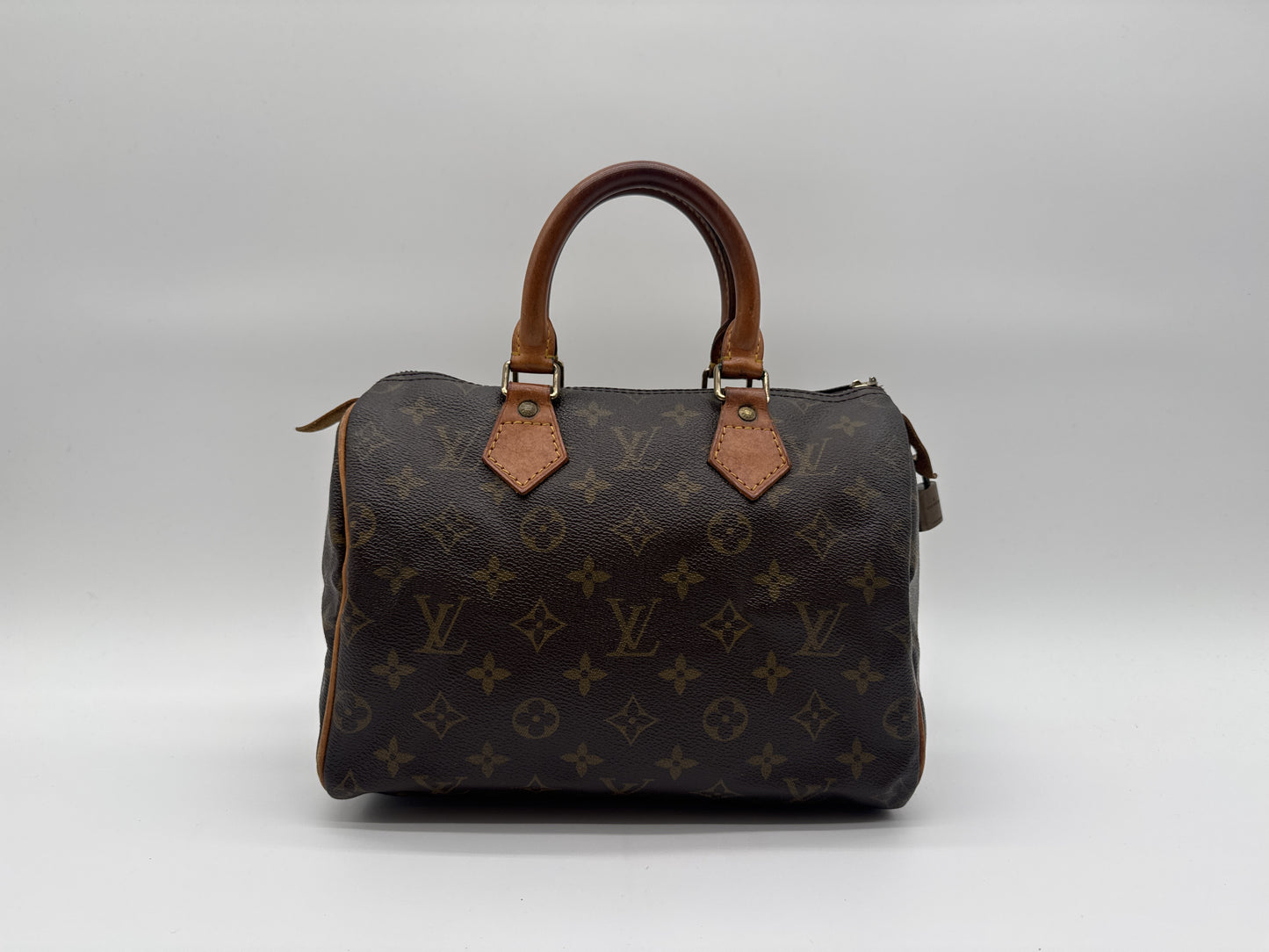 LOUIS VUITTON Speedy 25 Monogram Leather Handbag