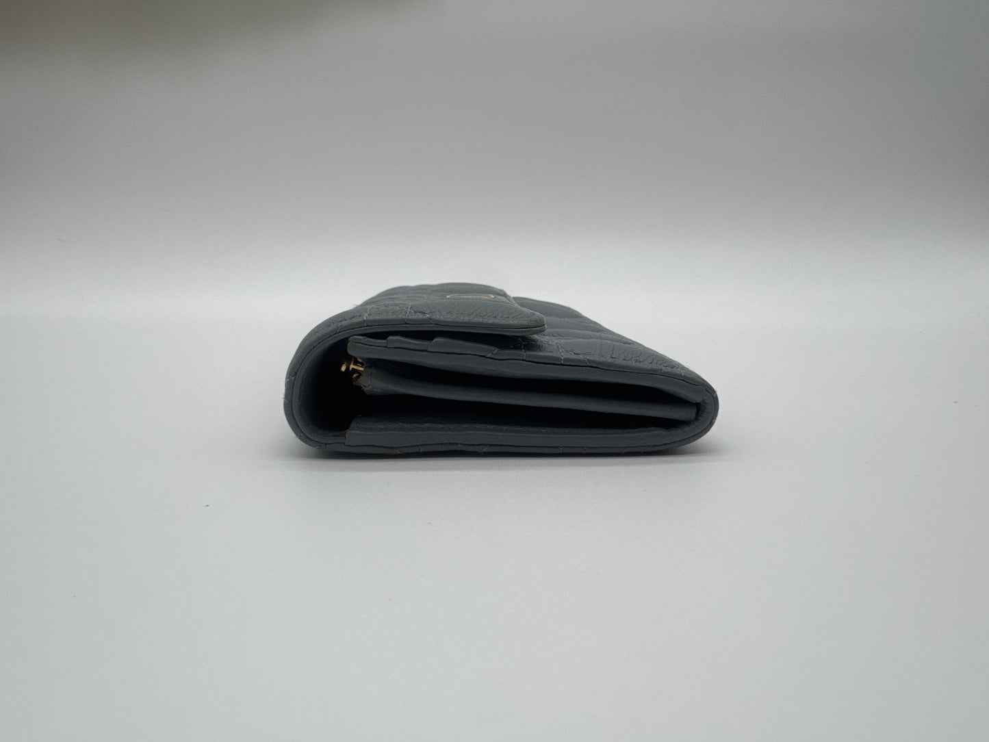 Dior Dior Long Wallet Caro Leather Long Wallet