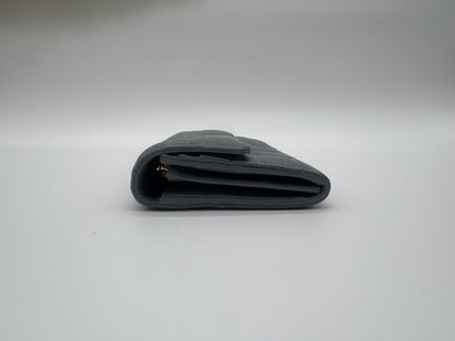 Dior Dior Long Wallet Caro Leather Long Wallet