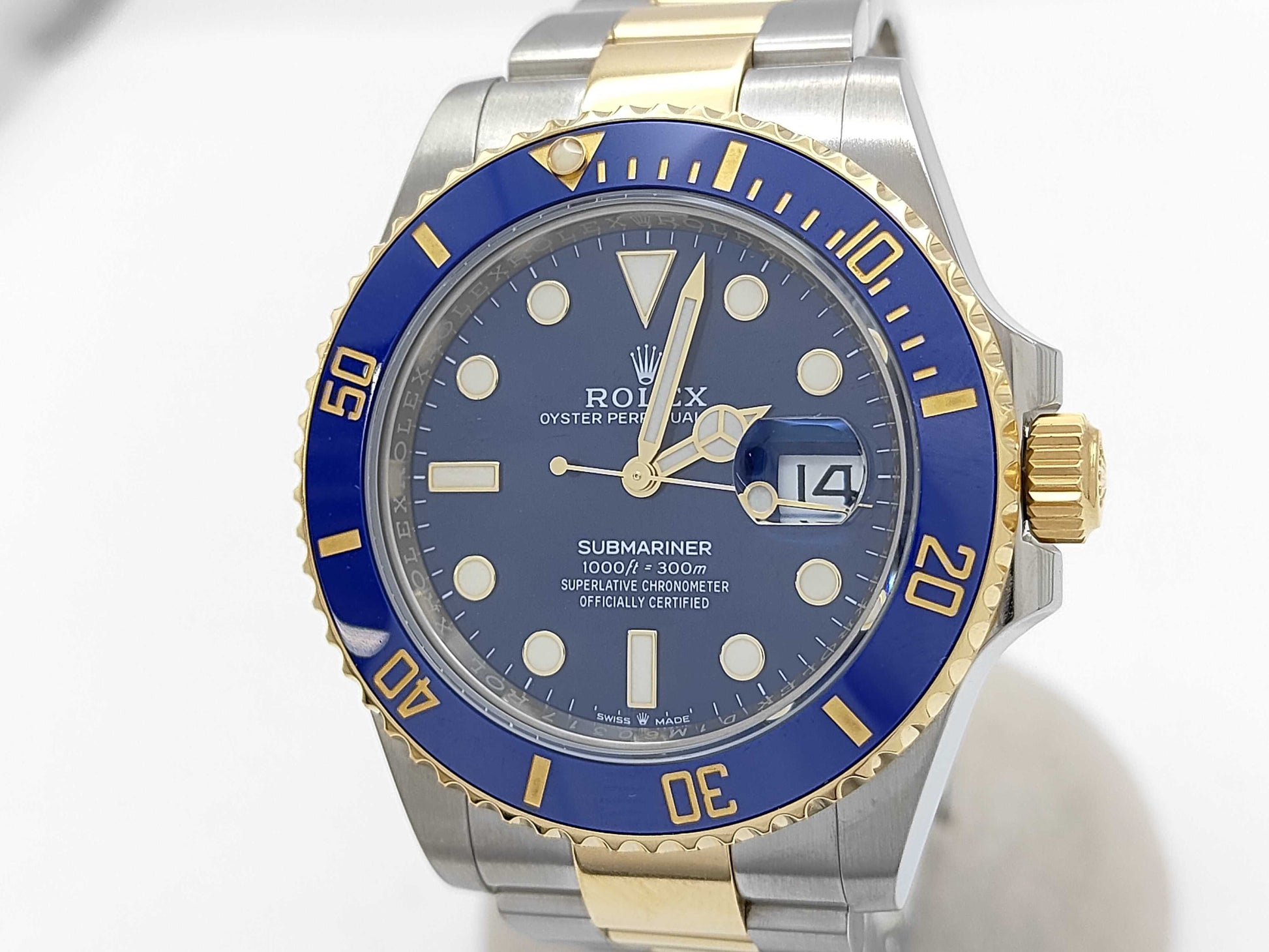 ROLEX 126613LB D1M60317 Blue Dial Oyster Bracelet Men's Watch