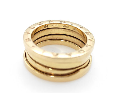 BVLGARI B.zero1 #54 PG Au750 9.6g Ring 